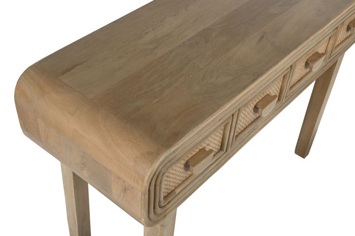 CONSOLE MANGO RATTAN