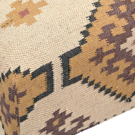 POGGIAPIEDI LANA E COTONE KILIM