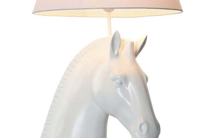 LAMPADA AL SUOLO CAVALLO BIANCO