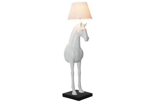 LAMPADA AL SUOLO CAVALLO BIANCO