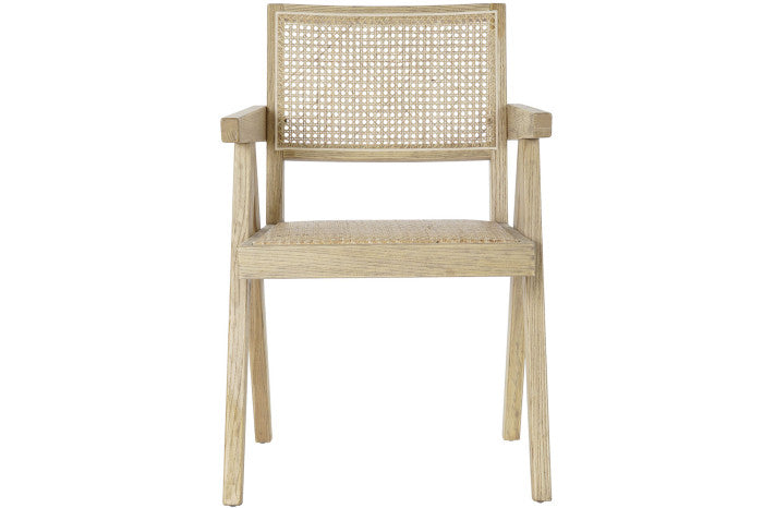 SEDIA OLMO RATTAN GRIGLIA NATURALE