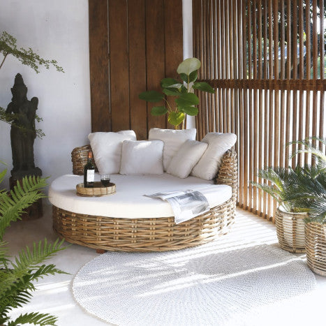 LETTO CHILL OUT RATTAN SINTETICO