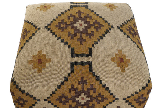 POGGIAPIEDI LANA E COTONE KILIM