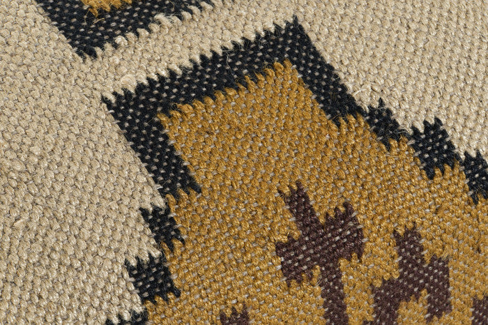 POGGIAPIEDI LANA E COTONE KILIM