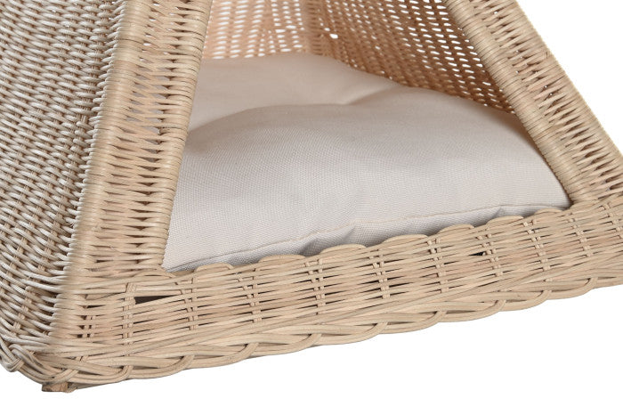 LETTO ANIMALE RATTAN NATURALE TRIANGOLO