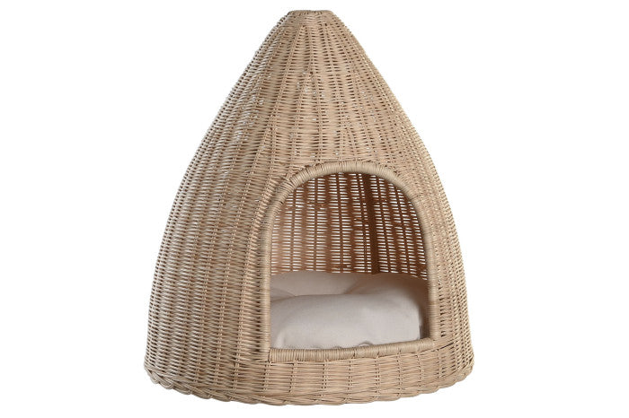 LETTO ANIMALE RATTAN NATURALE